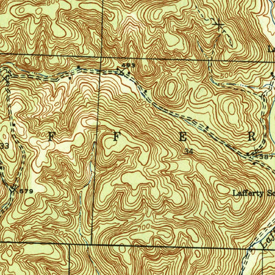 United States Geological Survey Mount Pleasant, AR (1942, 31680-Scale) digital map