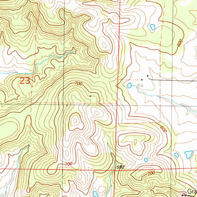 United States Geological Survey Mount Pleasant, AR (1989, 24000-Scale) digital map