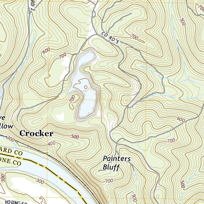 United States Geological Survey Mount Pleasant, AR (2020, 24000-Scale) digital map