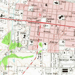 United States Geological Survey Mount Pleasant, IA (1981, 24000-Scale) digital map