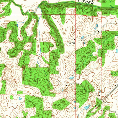 United States Geological Survey Mount Pleasant, IL (1966, 24000-Scale) digital map