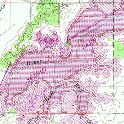 United States Geological Survey Mount Pleasant, IN (1960, 24000-Scale) digital map