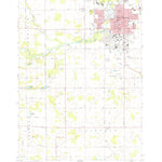 United States Geological Survey Mount Pleasant, MI (1973, 24000-Scale) digital map