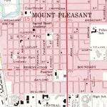 United States Geological Survey Mount Pleasant, MI (1973, 24000-Scale) digital map