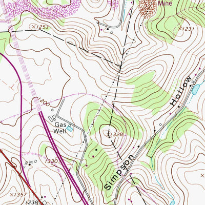 United States Geological Survey Mount Pleasant, PA (1964, 24000-Scale) digital map