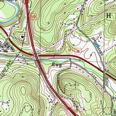 United States Geological Survey Mount Pleasant, PA (1997, 24000-Scale) digital map