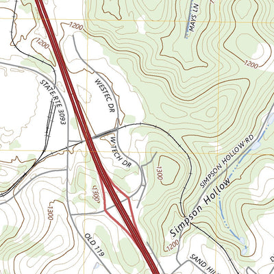 United States Geological Survey Mount Pleasant, PA (2023, 24000-Scale) digital map
