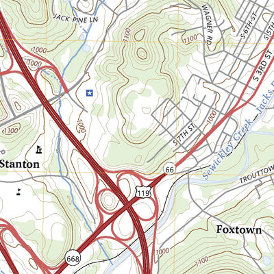United States Geological Survey Mount Pleasant, PA (2023, 24000-Scale) digital map