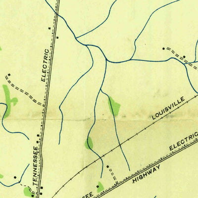 United States Geological Survey Mount Pleasant, TN (1936, 24000-Scale) digital map
