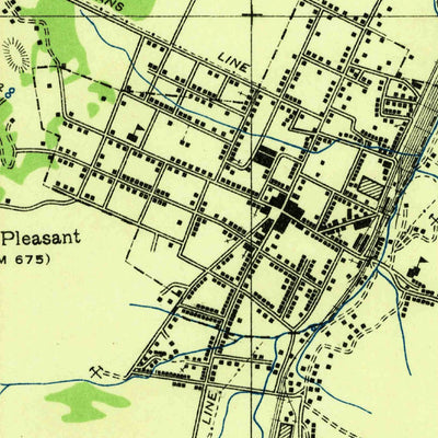 United States Geological Survey Mount Pleasant, TN (1936, 24000-Scale) digital map