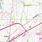 United States Geological Survey Mount Pleasant, TN (1946, 24000-Scale) digital map