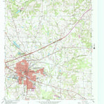 United States Geological Survey Mount Pleasant, TX (1965, 24000-Scale) digital map