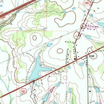 United States Geological Survey Mount Pleasant, TX (1965, 24000-Scale) digital map