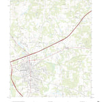 United States Geological Survey Mount Pleasant, TX (2022, 24000-Scale) digital map