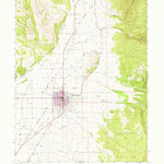 United States Geological Survey Mount Pleasant, UT (1967, 24000-Scale) digital map