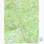 United States Geological Survey Mount Pocono, PA (1966, 24000-Scale) digital map