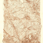 United States Geological Survey Mount Powell, CO (1933, 48000-Scale) digital map