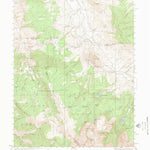United States Geological Survey Mount Powell, CO (1933, 62500-Scale) digital map