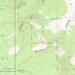 United States Geological Survey Mount Powell, CO (1933, 62500-Scale) digital map