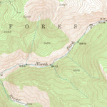 United States Geological Survey Mount Powell, CO (1933, 62500-Scale) digital map