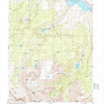 United States Geological Survey Mount Powell, CO (1980, 24000-Scale) digital map
