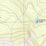 United States Geological Survey Mount Powell, CO (1980, 24000-Scale) digital map