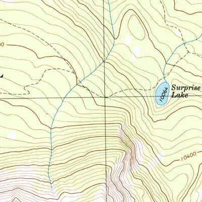 United States Geological Survey Mount Powell, CO (1980, 24000-Scale) digital map