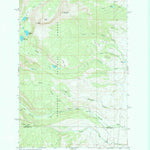 United States Geological Survey Mount Powell, MT (1967, 24000-Scale) digital map