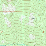 United States Geological Survey Mount Powell, MT (1967, 24000-Scale) digital map
