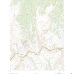 United States Geological Survey Mount Powell, UT (2023, 24000-Scale) digital map