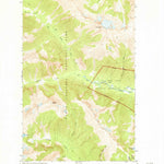 United States Geological Survey Mount Prophet, WA (1969, 24000-Scale) digital map