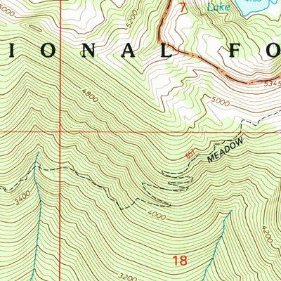 United States Geological Survey Mount Pugh, WA (1999, 24000-Scale) digital map