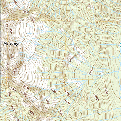United States Geological Survey Mount Pugh, WA (2020, 24000-Scale) digital map