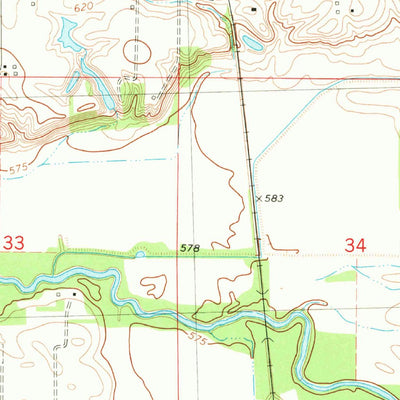United States Geological Survey Mount Pulaski, IL (1980, 24000-Scale) digital map
