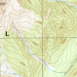 United States Geological Survey Mount Queets, WA (1990, 24000-Scale) digital map