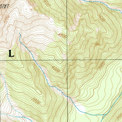 United States Geological Survey Mount Queets, WA (1990, 24000-Scale) digital map
