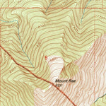 United States Geological Survey Mount Rae, MT (2000, 24000-Scale) digital map