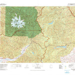 United States Geological Survey Mount Rainier, WA (1978, 100000-Scale) digital map