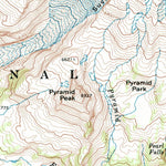 United States Geological Survey Mount Rainier West, WA (1971, 24000-Scale) digital map