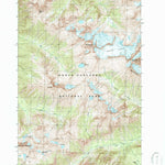 United States Geological Survey Mount Redoubt, WA (1989, 24000-Scale) digital map