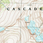 United States Geological Survey Mount Redoubt, WA (1989, 24000-Scale) digital map