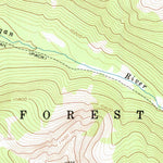 United States Geological Survey Mount Richthofen, CO (1957, 24000-Scale) digital map