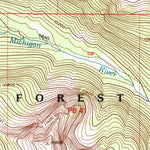 United States Geological Survey Mount Richthofen, CO (2000, 24000-Scale) digital map