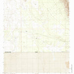 United States Geological Survey Mount Riley SE, NM (1985, 24000-Scale) digital map