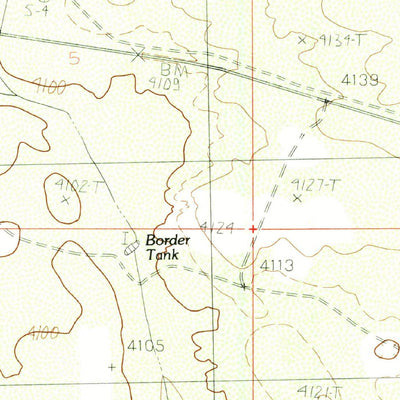 United States Geological Survey Mount Riley SE, NM (1985, 24000-Scale) digital map