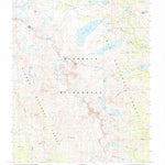 United States Geological Survey Mount Ritter, CA (1983, 24000-Scale) digital map