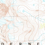 United States Geological Survey Mount Ritter, CA (1983, 24000-Scale) digital map