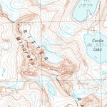 United States Geological Survey Mount Ritter, CA (1983, 24000-Scale) digital map