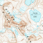 United States Geological Survey Mount Ritter, CA (1992, 24000-Scale) digital map