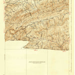 United States Geological Survey Mount Rogers, VA-NC-TN (1939, 62500-Scale) digital map